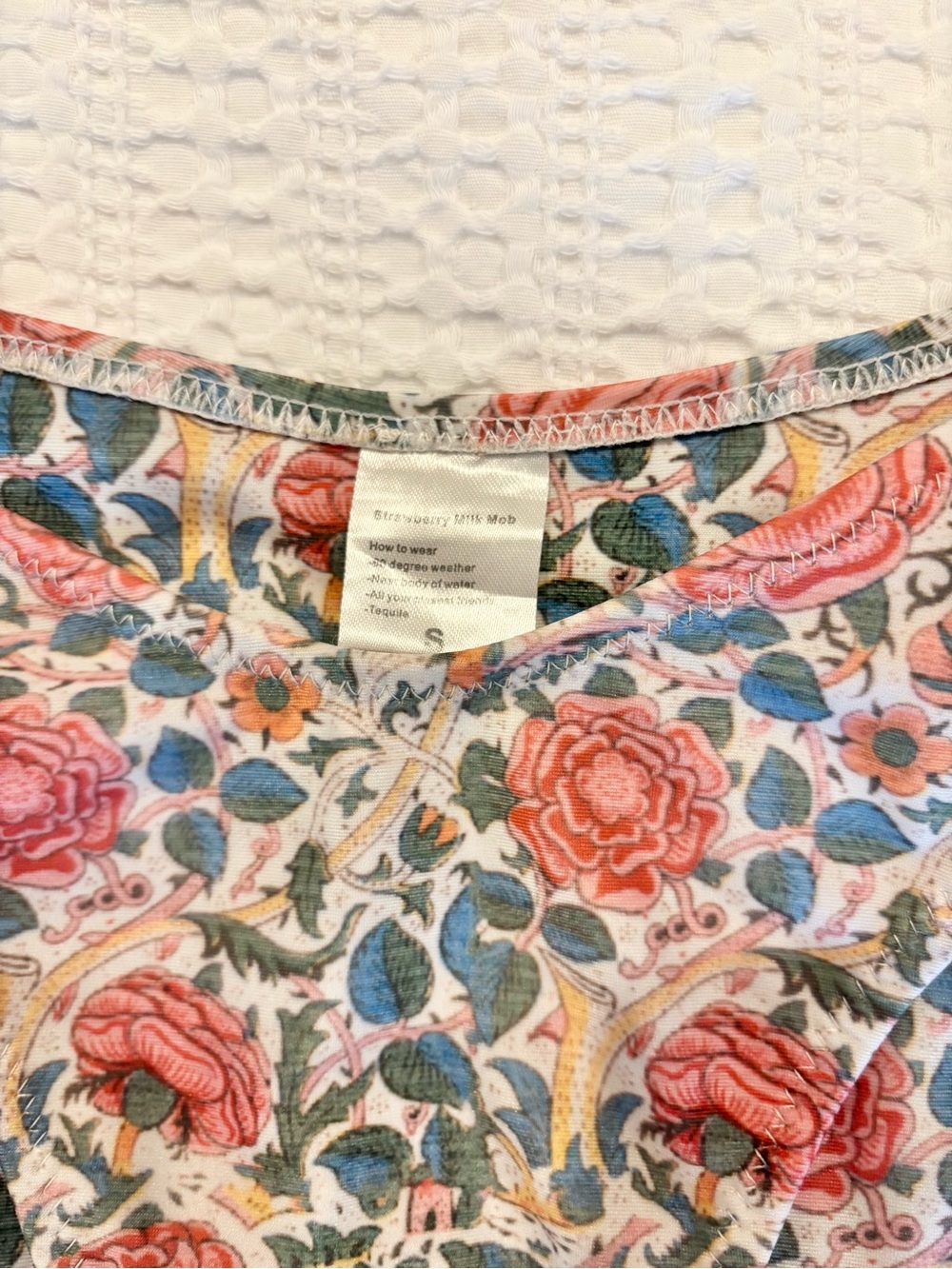 Strawberry Milk Mob Ladybird Bikini Set - Small - Picture 4 of 5